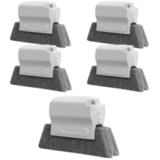 리안하우스 창틀 청소 틈새 브러쉬, 그레이, 5개