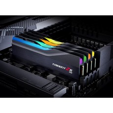 G.SKILL芝奇 幻鋒戟 32GB(16Gx2) 6400 Trident Z5 RGB DDR5 記憶體, 1個, 黑色, 黑色