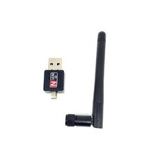 WiFi6 藍牙雙頻網卡 150Mbps USB 發射接收器, 1個, USB 2.4G 天線版, USB 2.4G 天線版, N/A