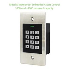 생체 지문 인식기 로그인 USB 스캐너 금속 미니 방수 RFID 키리스 도어 출입 통제 내장 IP66, 02 XM-EK2