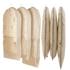 애져요 압축팩 옷걸이 수납 파우치 겨울 패딩 보관, 1개, 3개입