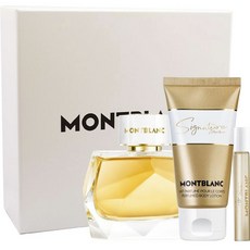 몽블랑 시그니처 앱솔루 오 드 퍼퓸 90ml + 7.5ml 바디 로션 100ml 세트, 1개