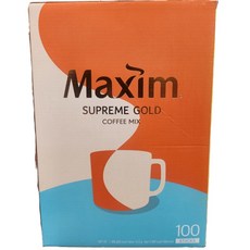맥심 슈프림골드 커피믹스 100입, 14g, 100개입, 1개
