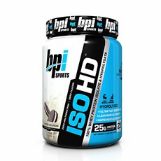 비피아이스포츠 ISO HD 웨이 프로틴 아이솔레이트 쿠키 앤 크림, 740g, 1개