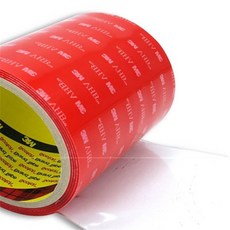 3MVHB 투명 폼 앙면테이프48mm 하이패스 블랙박스부착 자동차양면테이프