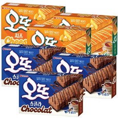 오리온 오뜨 쇼콜라 150g 3개+치즈 144g 3개 6개