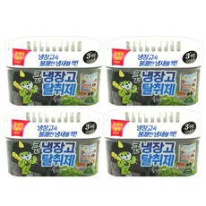산도깨비 큰 냉장고 참숯 탈취제 본품, 420g, 4개
