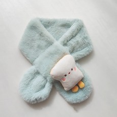 台灣發貨 圍巾 新款 兒童圍巾 秋冬季 毛絨 親子可愛寶寶加厚卡通圍脖