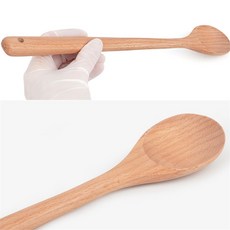 공동창고 나무 롱스푼 33cm 나무티스푼