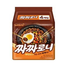 봉지라면 삼양 짜짜로니 140g, 10개