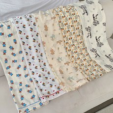 [수앤수]쿠크 찰랑 시원 링클 패턴 잠옷 바지 (26C031)