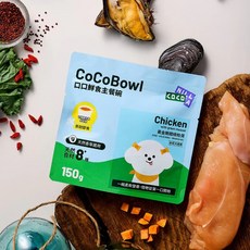 CoCoBowl 口口鮮主食碗 雞肉綠貽貝 幼犬適用, 150g, 1, 雞肉, 綠貽貝
