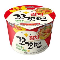 팔도 김치꼬꼬면 왕컵 105g, 4개