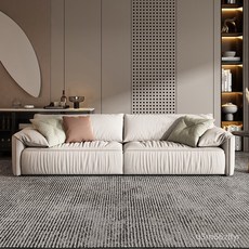 baxter大象耳朵沙發，網紅小戶型意式科技布藝客廳直排懶人沙發, 單人位1.2米【備註顏色】,納米科技布