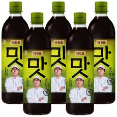 해찬들 맛간장소스, 5개, 450ml
