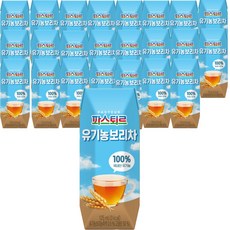 파스퇴르 유기농 보리차, 125ml, 24개