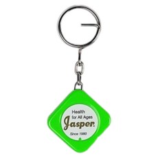 【Jasper】鑰匙圈型捲尺(100cm) 隨身攜帶 不占空間 快速測量 零售業適用, 1個