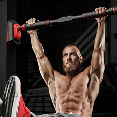 소피네 강력한고정력 세이프티 문틀철봉, 블랙