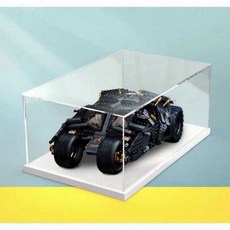 아크릴 텀블러 레고 장식장 모빌 디스플레이 케이스 제품 빅 배트, 2. 50x30x20 검정 10MM