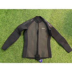 PROBLUE 男款 3mm 潛水/自潛/浮潛 超彈 防寒上衣 RW-715T, XL 180-185 胸40-42