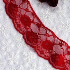 G2507170010 라셀레이스 달리아 레드, 1개