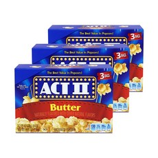 액트투 팝콘 버터맛 234g x 3개
