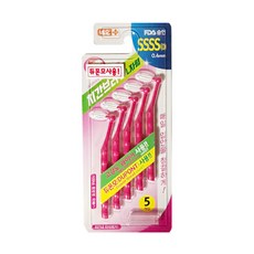 에버덴 ㄱ자형 치간칫솔 0(SSSS), 0.4mm, 5개입, 6개