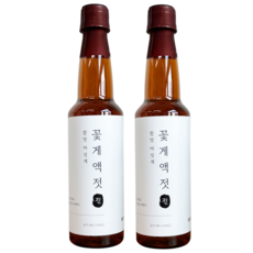 국내산 꽃게+천일염으로 만든 시원한 감칠맛 꽃게액젓, 2개, 550ml