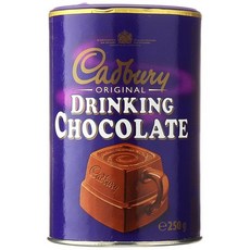 Cadbury 코코아 파우더 가루 원본 카드부리 드링킹 초콜릿 영국에서 된 영국산 의, 250g, 1