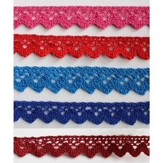 릴리패브릭 토션레이스]샤론-5color (1317280), 레드, 1개