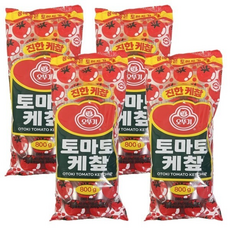 오뚜기 토마토 케찹, 4개, 800g