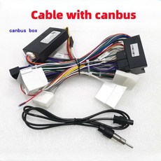 메간 콜레오스플루언스용 이드 카 스테레오 설치 와이어 어댑터 핀 오디오 배선 하네스 캔버스 박스, 1개