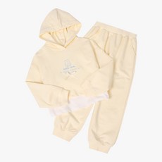 로엠걸즈 후드 레이어드 조거세트 RGSM2514C