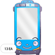 비앤씨 타요 키재기 전신 안전거울, 혼합색상, 13개