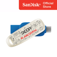 샌디스크 스누피 USB 메모리 Phone Drive SNOOPY 에디션 C타입 OTG SDDDC6, 1개, 256GB 1개, 256GB