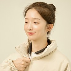 비나잇 넥워머 휴대용 목난로 넥히터, 블랙세트(전용배터리포함)