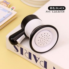 萬聖節派對搞怪變聲器 錄音玩具 大聲公 手持擴音器 錄音變聲喇叭 生日禮物 聖誕禮物 上課無聊玩具, 迷你大聲公鑰匙圈-黑白, 迷你大聲公鑰匙圈-黑白