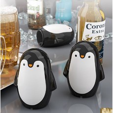 와이엘글로벌 펭귄오프너 원터치 병따개, 1개