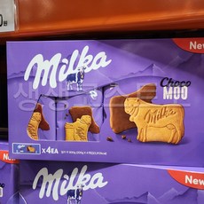 밀카 초코무 초코비스킷 초코쿠키 간식 코스트코, 4개, 200g