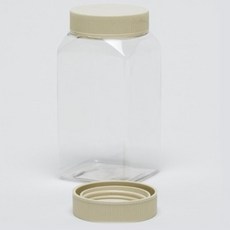 사각투명병 P.E.T병 PET병 500ml 사각투명프라스틱병 플라스틱샘플병(국내산) D.J