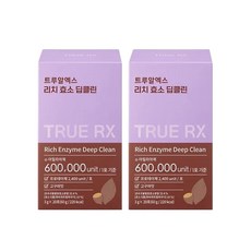 트루알엑스 리치 효소 딥클린 3g x 20포 2개