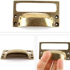 보관함 사물함 개인락카 명찰 골드 주물 손잡이