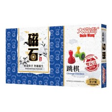 亞灣 大富翁/象棋/跳棋/西洋棋 棋盤桌遊, 藍色, 1