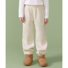 매장정품 무신사스탠다드 MUSINSA STANDARD KIDS 폴라 플리스 스웨트 팬츠 [크림] MKBFTAZ07-CR 527794