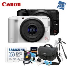 [캐논 정품] EOS R50V + 14-30 STM PZ KIT +256GB 패키지 / 브이로그 카메라 /ED, 02 캐논 R50 V(화이트)+14-30킷 패키지 02 캐논 R50 V(화이트)+14-30킷 패키지