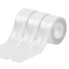 DAONE 주방 화장실 틈새 곰팡이 방지 다용도 방수 테이프 1+1+1, 무지투명, 3개