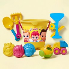 핑크퐁 베베핀 바다 해변통 모래놀이세트 샌드토이, 단품