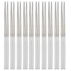 라온누리 픽미 컬러 성인 젓가락, 10개입, 화이트, 1개