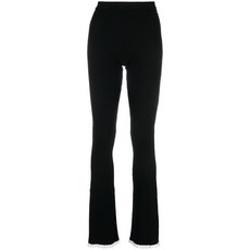 MSGM 인타르시아 니트 하이웨이스트 팬츠