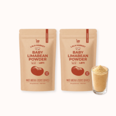 라라마켓 페루산 볶은 베이비 리마빈 파우더, 300g, 2개